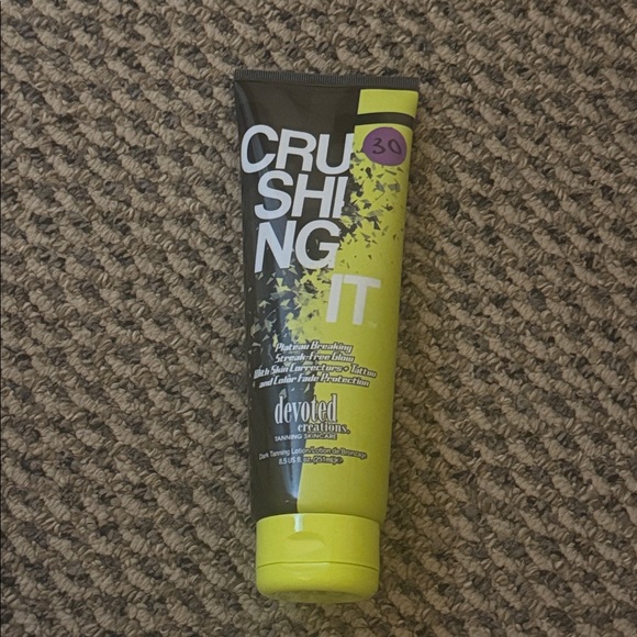 Devoted Creations Crushing It Suncare Lotion - Yellow & Black - Picture 1 of 1
